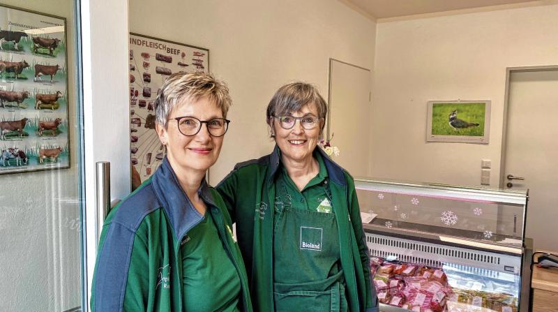 Familie Schumacher im Hofladen